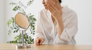 40代 顔のたるみ改善